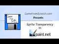 Making Sprites Transparent in Paint.Net