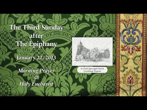 The Third Sunday after the Epiphany