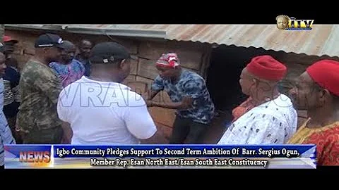 Igbo community pledges second term support for Sergius Ogun