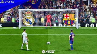 FC26 | FC BARCELONA VS REAL MADRID | FINAL UCL | MESSI VS RONALDO | Tembakan Penalti - PS5 screenshot 3