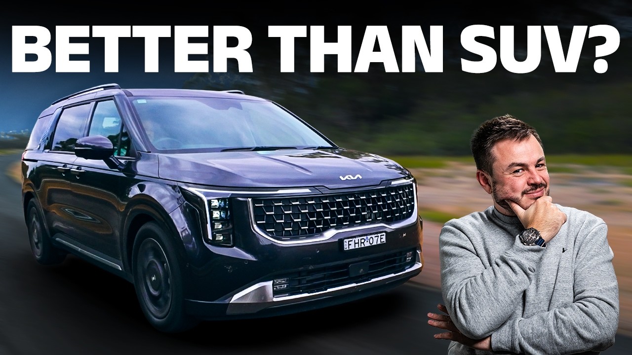 NEW Kia Carnival hybrid review (inc. 0-100 & braking)