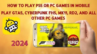 How To Play PC Games On Mobile For Free Using Cloud Gaming || Play PC Pr PS5 games for Free screenshot 4