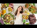 what I really eat in a week! - ( vegan + easy + realistic! )