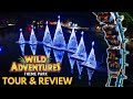Wild Adventures Theme Park | Full Park Tour, Rides & Holiday Lights