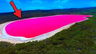 РОЗОВОЕ ОЗЕРО ХИЛЛЕР В АВСТРАЛИИ/Pink Lake Hiller in Australia/Необыкновенное Место в Мире!💫