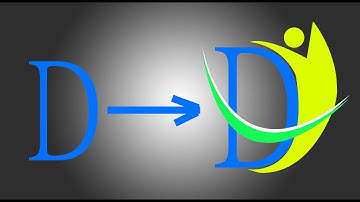 How to Create Logo in adobe Photoshop 7.0 || D Type Alphabet Modification || Logo Creation