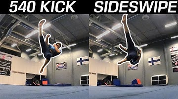 540 Kick and Sideswipe - Tricking Tutorial