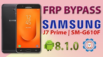 Samsung j7 Prime FRP Bypass 2021 |  j7 prime(G610f) Google Account Bypass Android 8.1 Final Solution