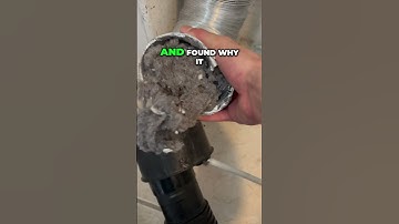Dryer Not Drying? The REAL Fix (Lint Disaster!) #diy #dryervent