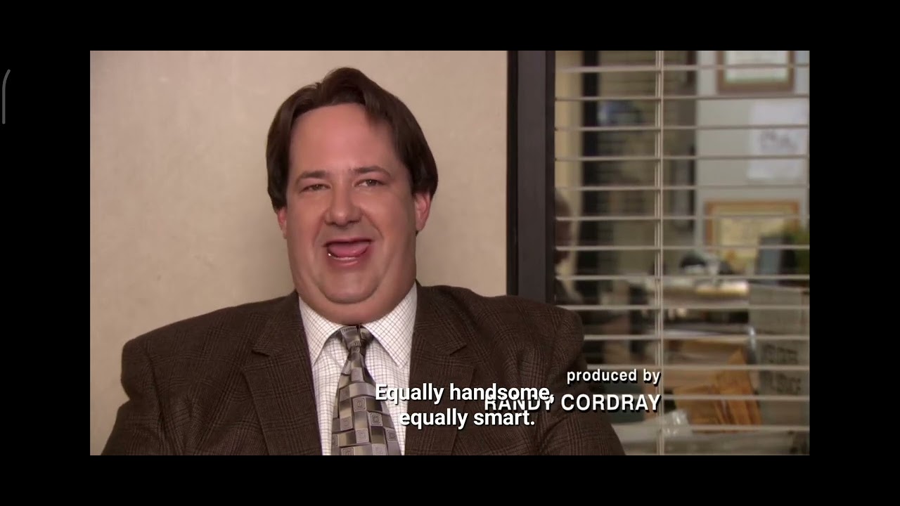 Kevin saying - Nope, it's not Ashton Kutcher. It's Kevin malone | The