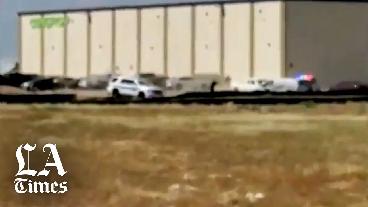 'They're shooting right there': Eyewitness video shows Odessa, Midland, Texas shooting