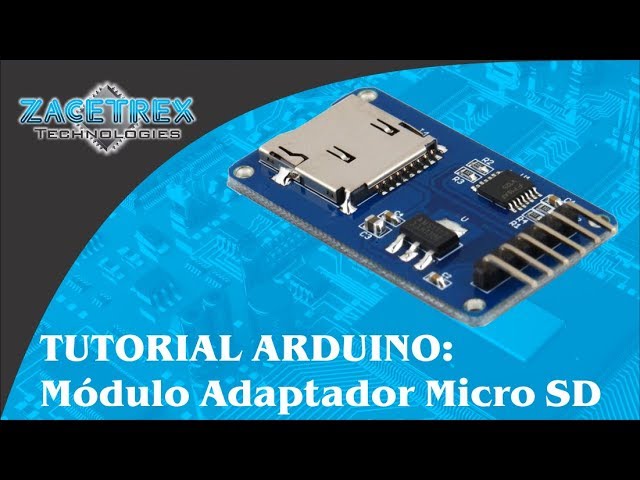 Arduino Uno + Módulo Adaptador Micro SD - YouTube