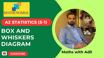 CLASS 9 | BOX AND WHISKER DIAGRAM | A LEVELS STATISTICS 1 (S-1) | 9709