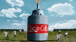 10 000 LITERS COCACOLA VS MENTOS