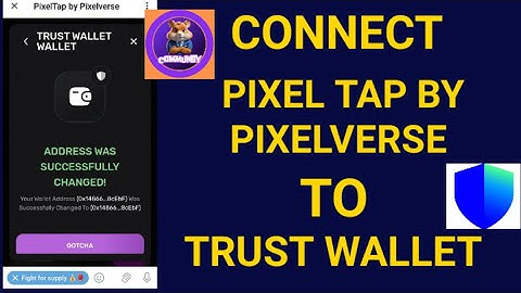 How To Connect Pixel Tap By Pixelverse To Your Trust Wallet Address (Simple Step By Step Guide)