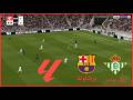 مباراة برشلونة وريال بيتس اليوم فى الدورى الاسبانى 