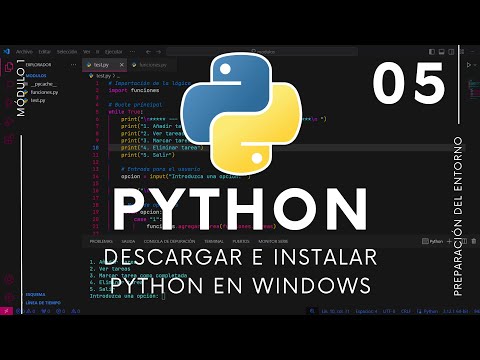 Descargar e instalar Python en Windows