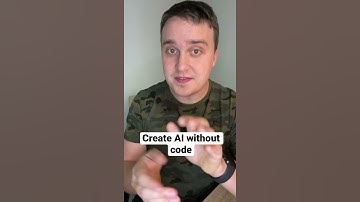 How to create AI without learning code. #artificialintelligence #programming #technology