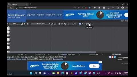 Online sequencer tutorial