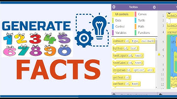 Real Time Automatic Fun Fact Generator In AppLab on Code.org