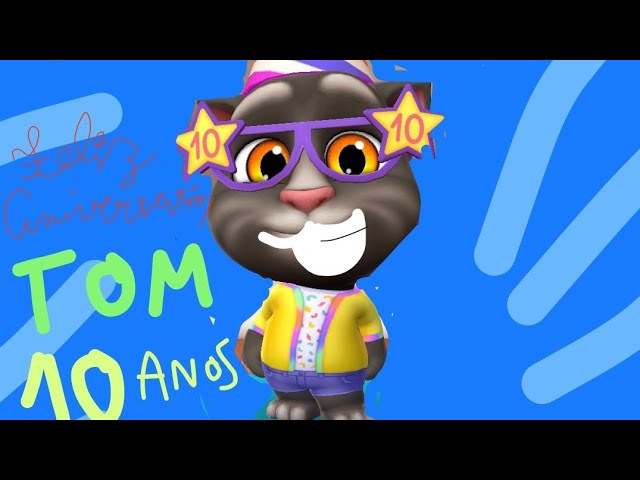 My Talking Tom está celebrando seus 10 anos - Nerdizmo