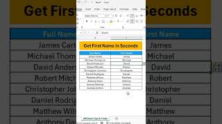 Use Flash Fill in Excel | Automatically Format Data Instantly