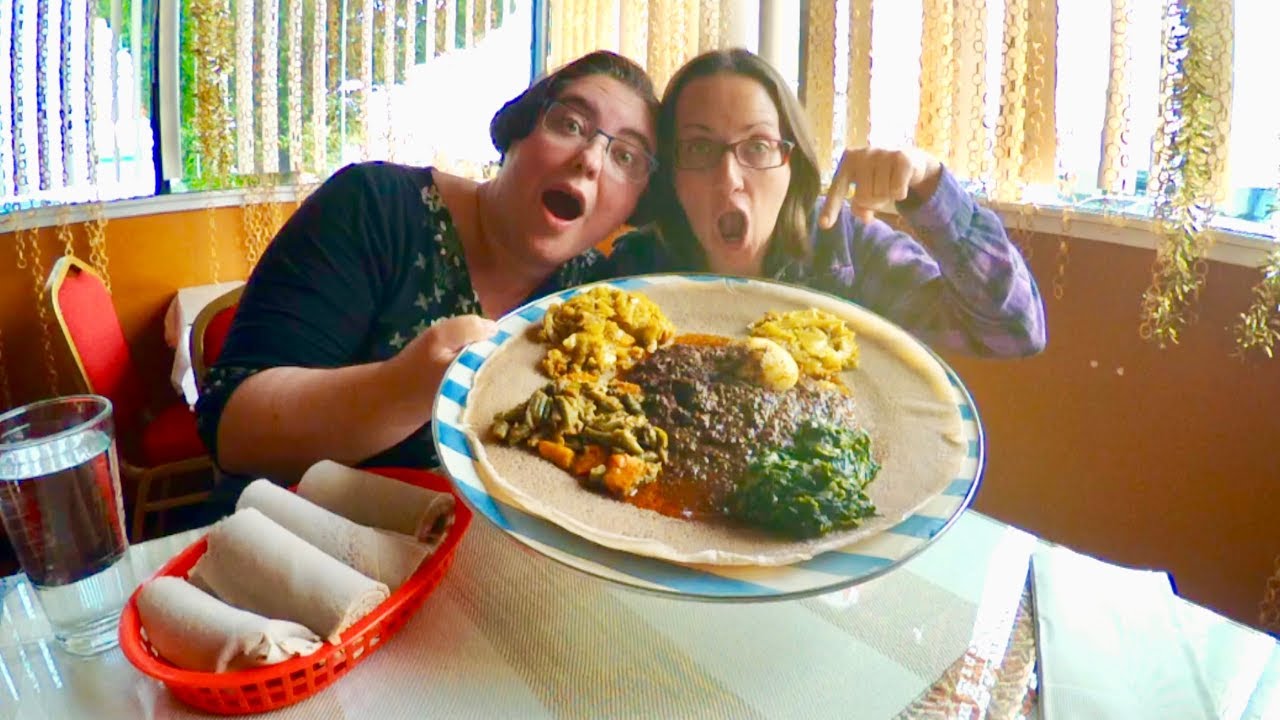 Best Ethiopian Food | Gay Family Mukbang (먹방) - Eating Show