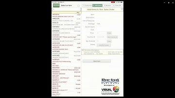 Silver Creek Software Visual Produce Features