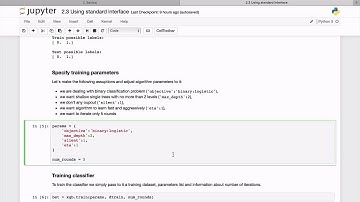 Practical XGBoost in Python - 1.4 - Using Standard Interface