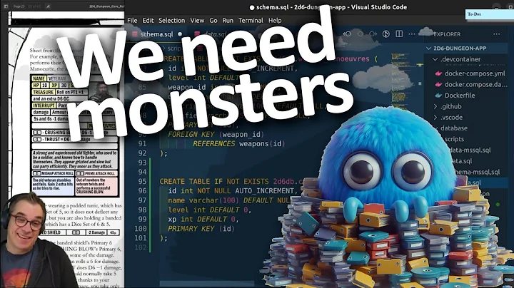 Adding creatures to the 2D6 Dungeon App(stream 219) - DayDayNews