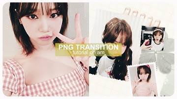 Png/scrapbook transition tutorial on Alight Motion