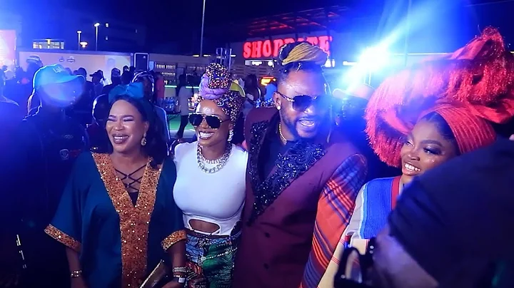 FUNKE AKINDELE, FATHIA BALOGUN, IYABO OJO, WUNMI TORIOLA AND TOP STARS STORM LAKATABU MOVIE PREMIERE