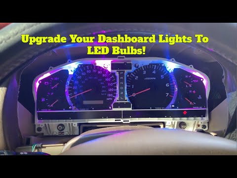 How To: Upgrade Dash Lights To LED Bulbs (Land Cruiser 100 Series)