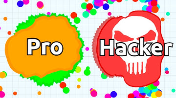 LEGENDARY PRO vs INSANE HACKER in Agar.io