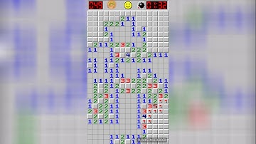 Fastest Minesweeper Record on Android of Me