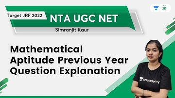 Mathematical Aptitude Previous Year Question Explanation | NTA UGC NET | Simranjit Kaur