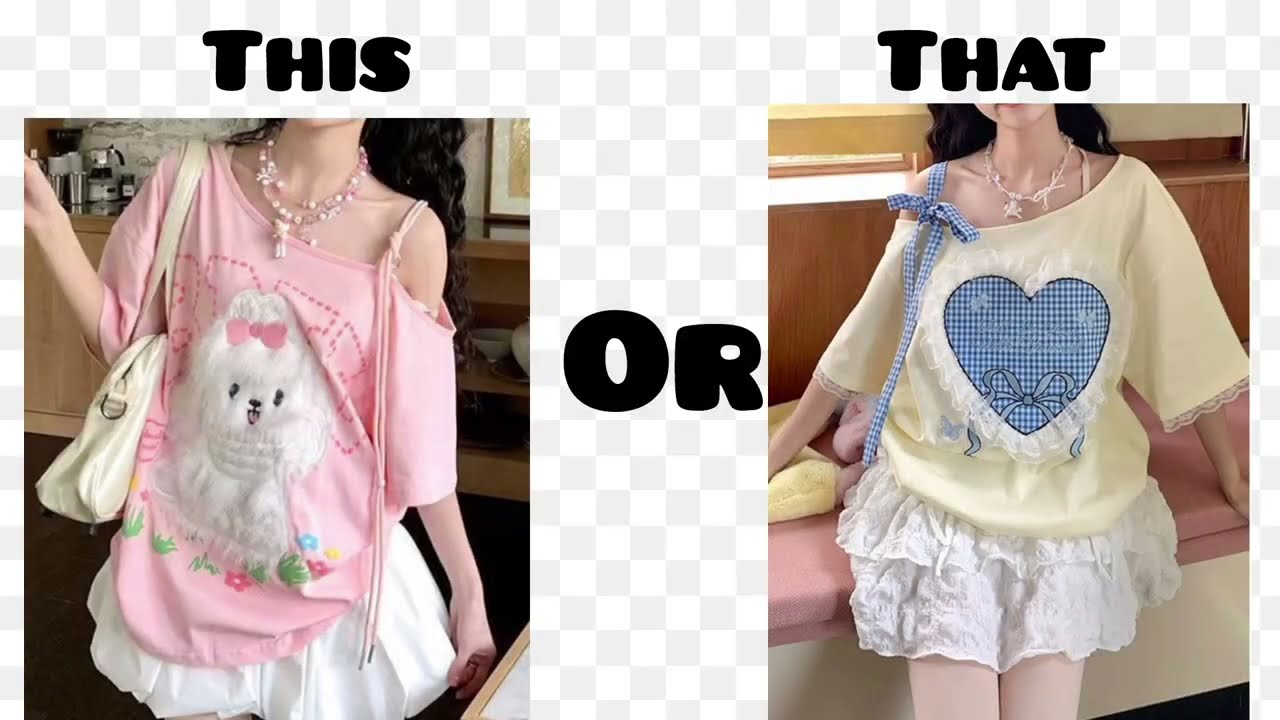 This or that? choose your favourite ✨