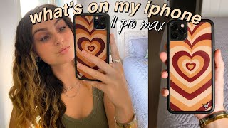 what&#39;s on my iphone 11 pro max | 2020