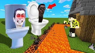 Скибиди Туалеты Против Базы Найсика Бро В Майнкрафт ! Skibidi Toilet Minecraft Scp