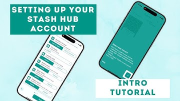 Tutorial: Setting up your Stash Hub account & getting started