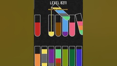 Water sort puzzle level 8211