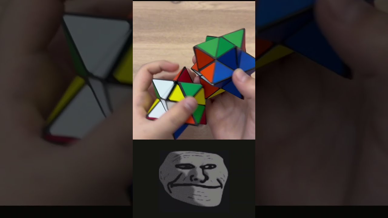 Infinite Rubik S Cube Glitch Rubikscube Cubing Viral Shorts Fyp Trollface