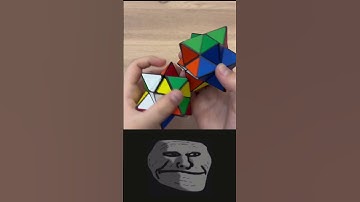 Infinite Rubik’s Cube Glitch #rubikscube #cubing #viral #shorts #fyp #trollface #glitch