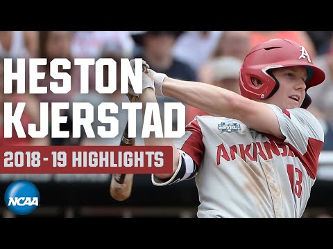 2020 MLB Draft: Heston Kjerstad Arkansas highlights (2018-19)