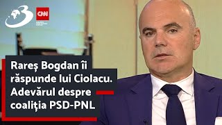 Rareș Bogdan îi răspunde lui Ciolacu. Adevărul despre coaliția PSD-PNL