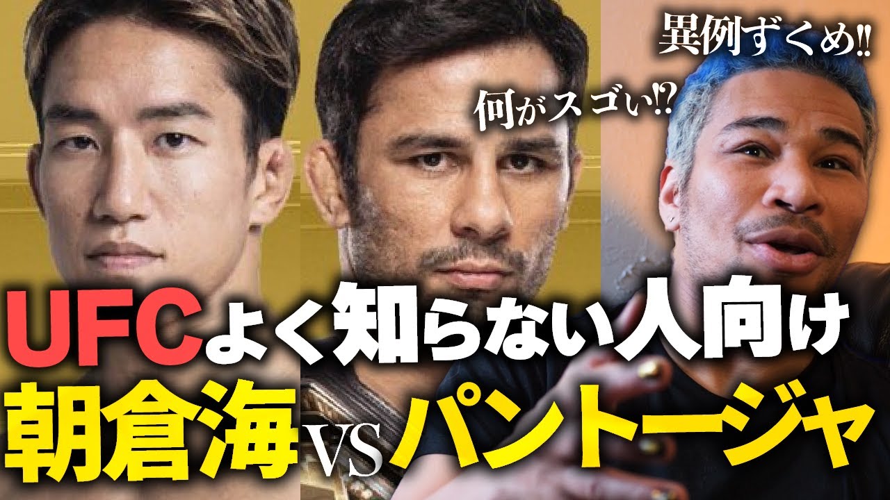 日本人初チャンピオンに!? UFCの狙いと国内MMA市場について。朝倉海vsパントージャ