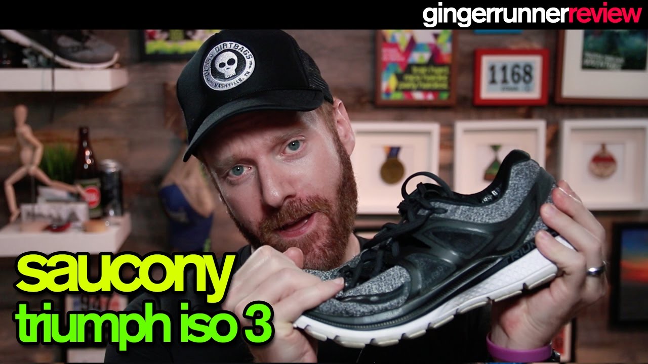 SAUCONY TRIUMPH ISO 3 REVIEW | The Ginger Runner - YouTube