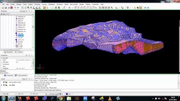 Surpac 6.1.2 Tutorial # 3 ( block modelling ) in Hindi Language