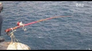 舞い込む石鯛竿シリーズ 2012.11.3 「ワンタッチ竿受けへの改良」