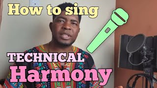 HOW TO MAKE YOUR BASIC HARMONY TECHNICAL| Advanced screenshot 5